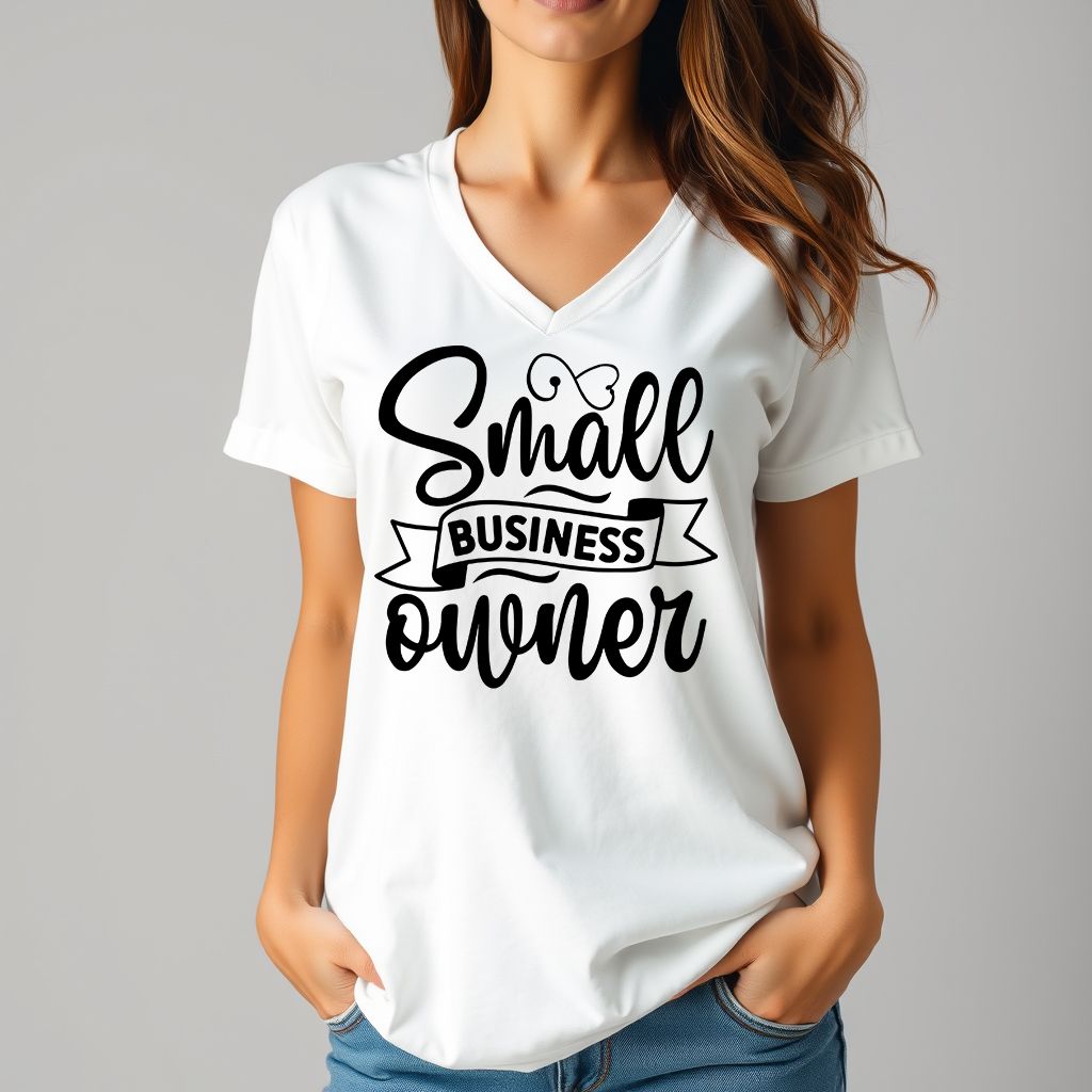 Small Business Owner White Shirt, Size: Small