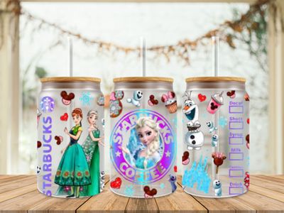 Double Sided Frozen Starbucks