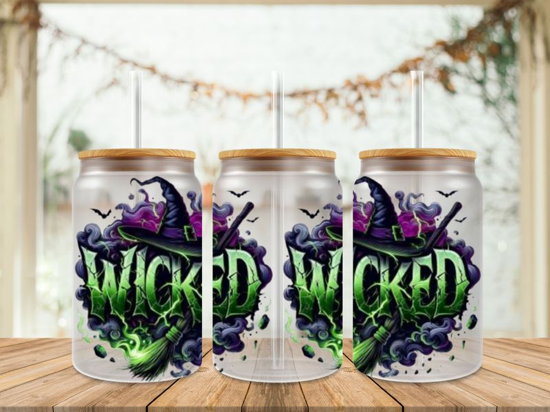 Double Sided Wicked Hat &amp; Broom