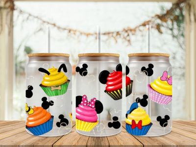 Double Sided Mickey Cupcakes