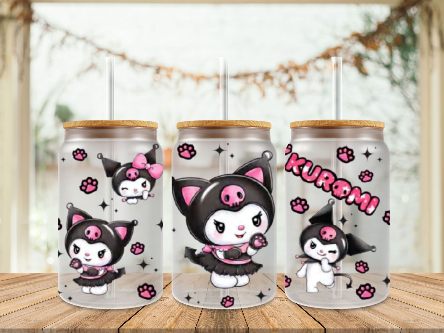 Double Sided Kuromi With Paws