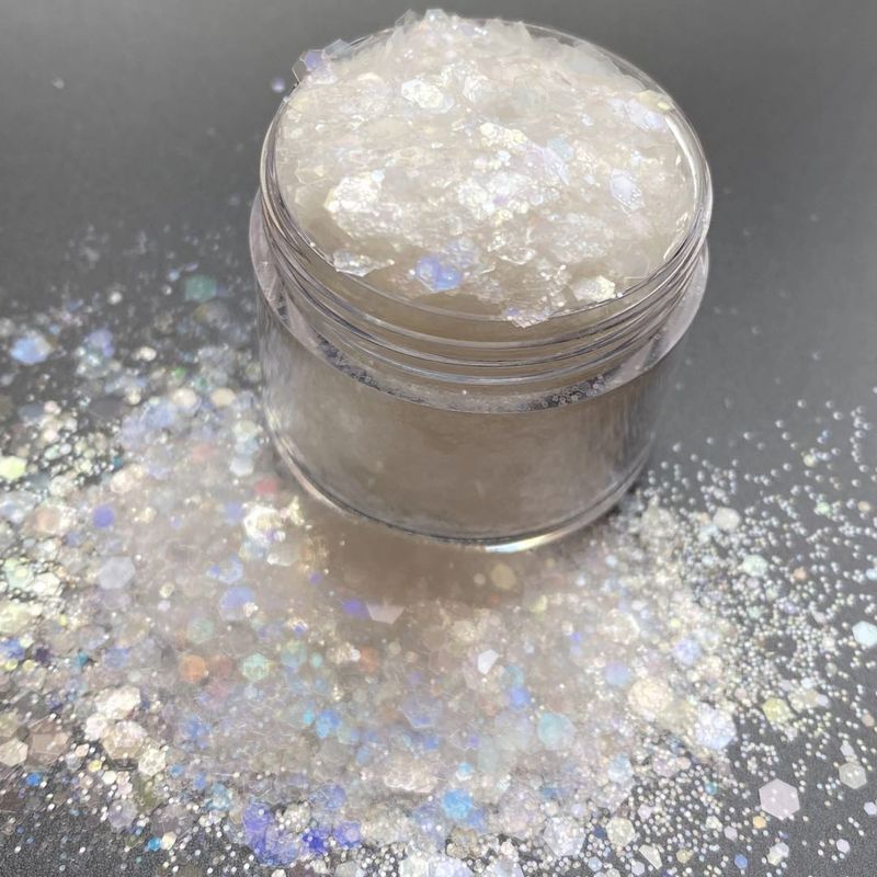 Snowflakes Chunky Glitters Mix
