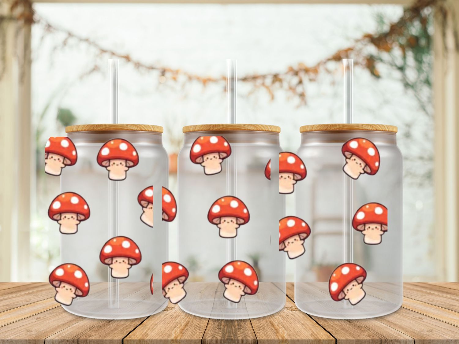 Double Sided Mushrooms