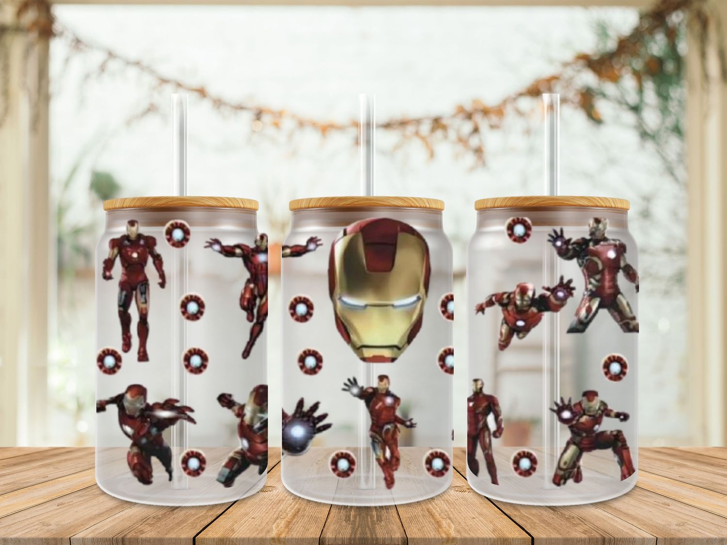 Double Sided Iron Man