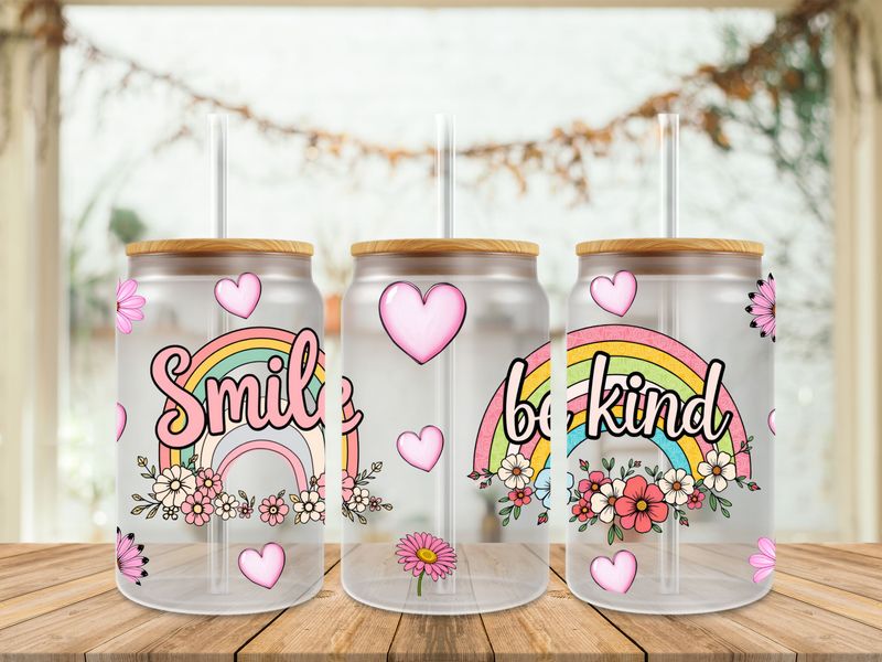 Double Sided Smile Be Kind
