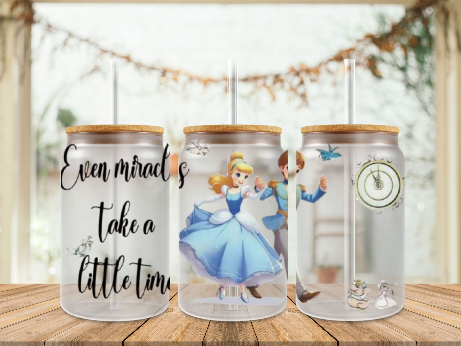 Double Sided Cinderella Even Miracles Take A Little Time