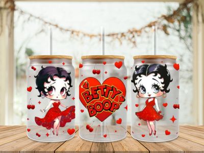 Double Sided Betty Boop Red Dress