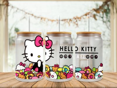 Double Sided Hello Kitty Cafe