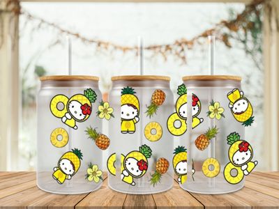 Double Sided Hello Kitty Pineapple