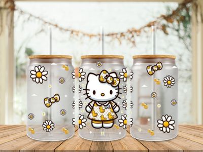 Double Sided Hello Kitty With Rubber Ducks Dress
