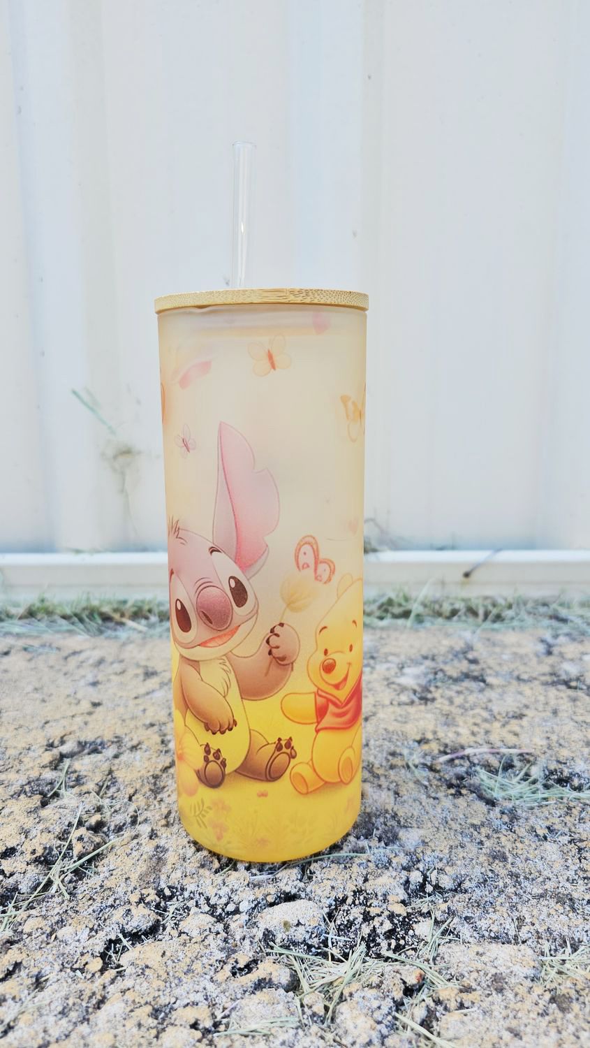 650ml Glass Smoothie Tumbler
