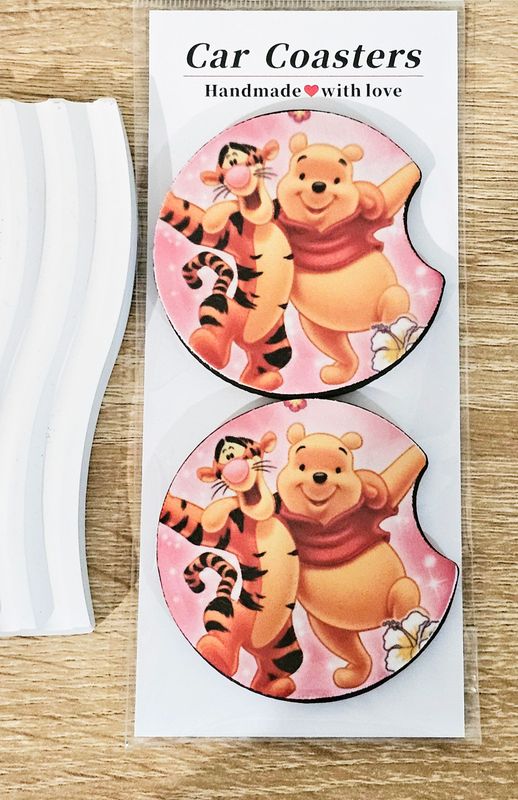 Tigger &amp; Pooh Car Coaster
