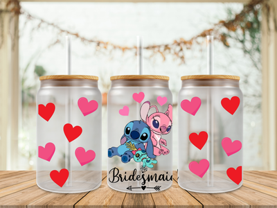 Double Sided Stitch Angel Bridesmaid