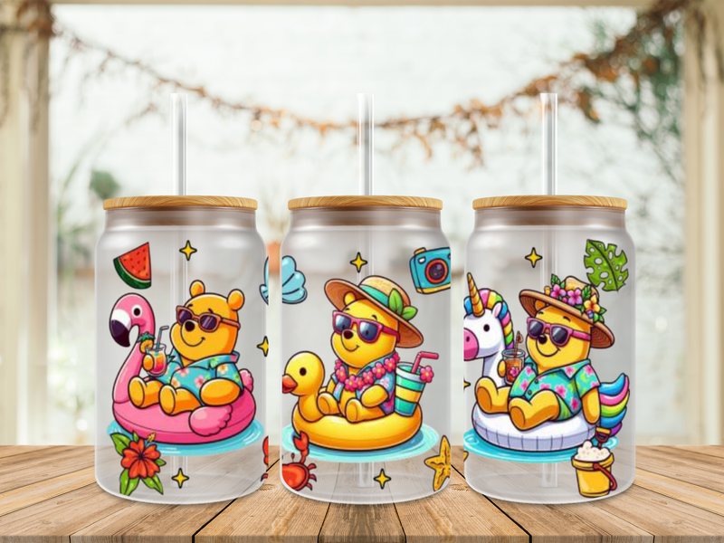 Double Sided Pooh On Floaties