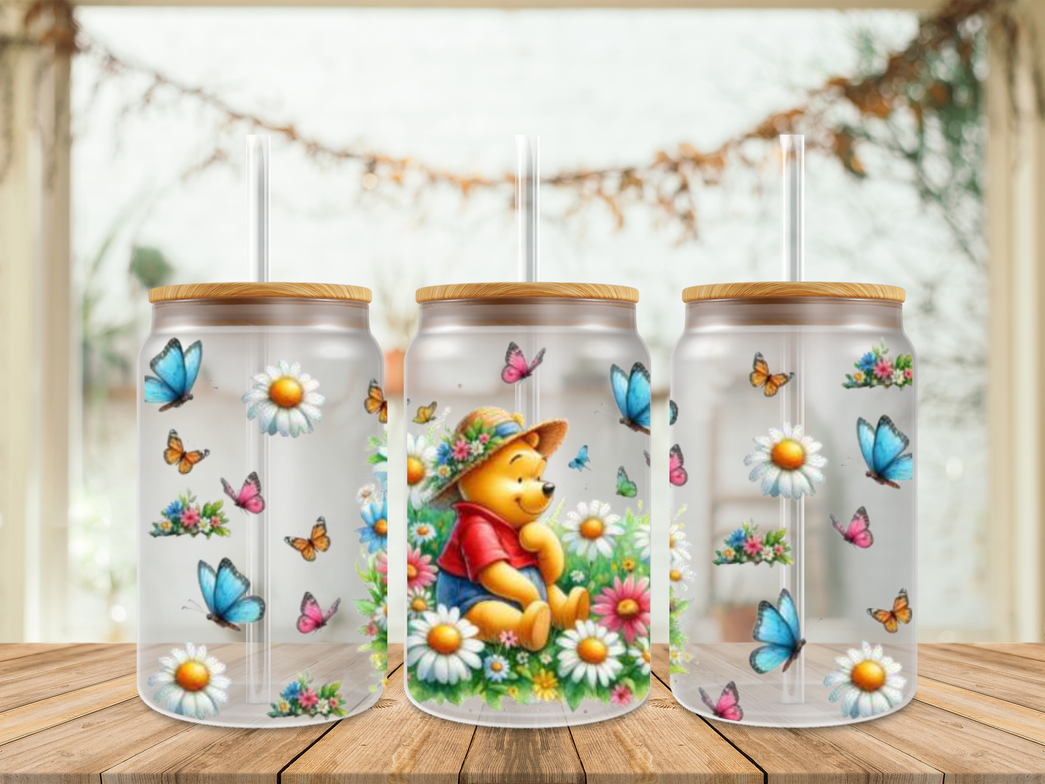 Double Sided Pooh With Hat