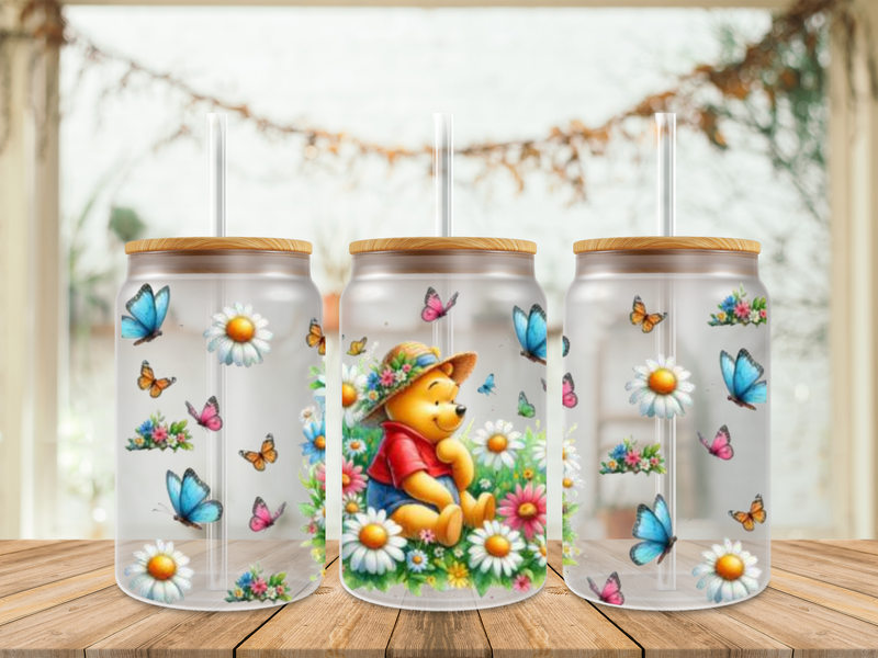 Double Sided Pooh With Hat