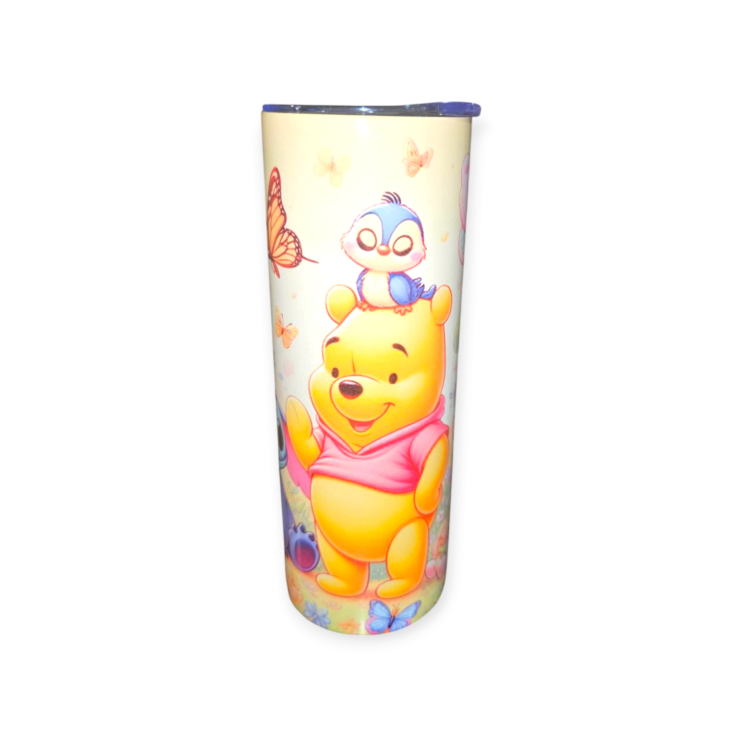 Winnie The Pooh &amp; Stitch 20oz  Stainless Sublimation Tumbler