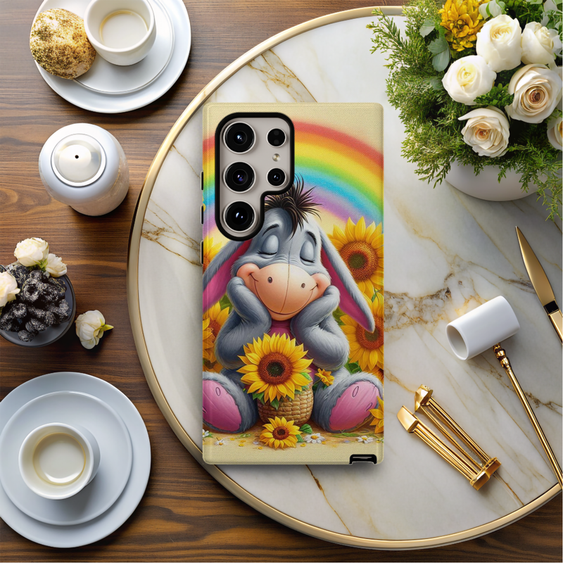 Samsung Sublimation Print - Eeyore Sunflower
