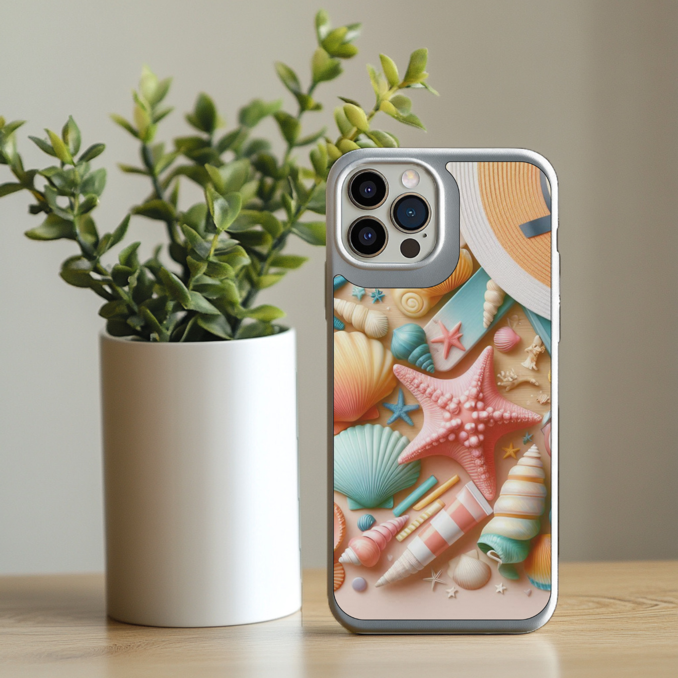 Iphone Sublimation Print - Seashells