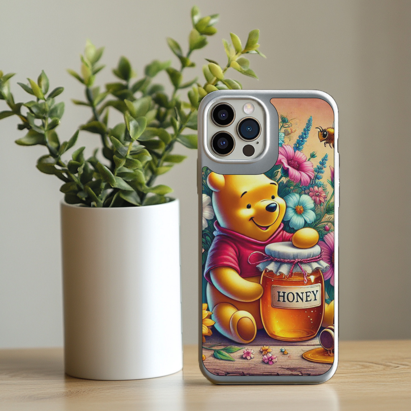 Iphone Sublimation Print - Winnie The Pooh Honey