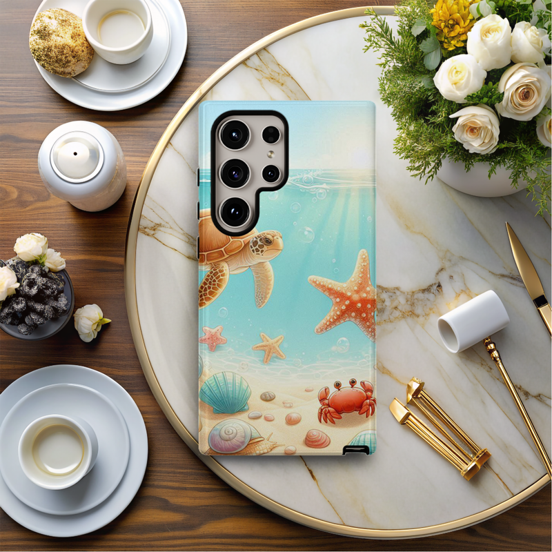 Samsung Sublimation Print - Turtle Starfish
