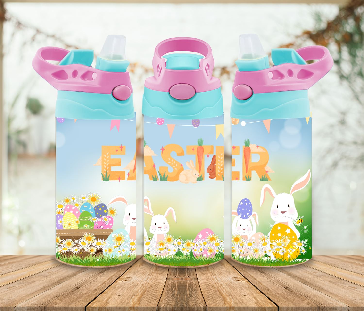 12oz Sublimation Tumbler Wrap Print - Easter 4