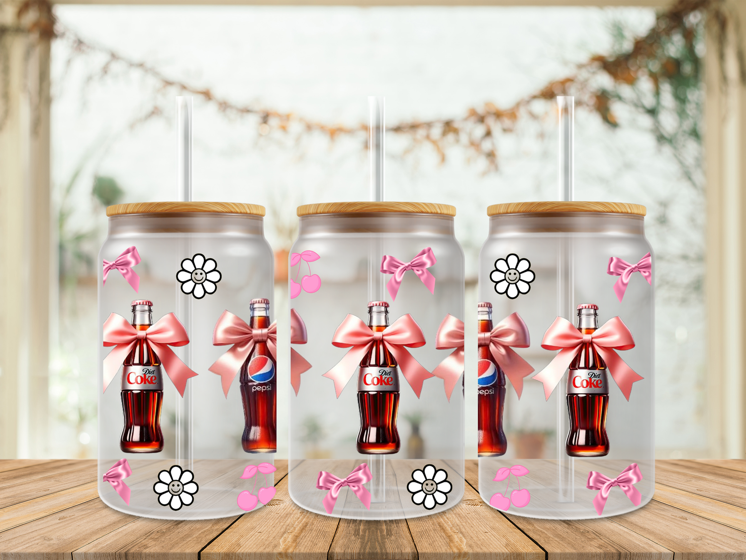 16oz Sublimation Tumbler Wrap Print - Diet Coke &amp; Pepsi