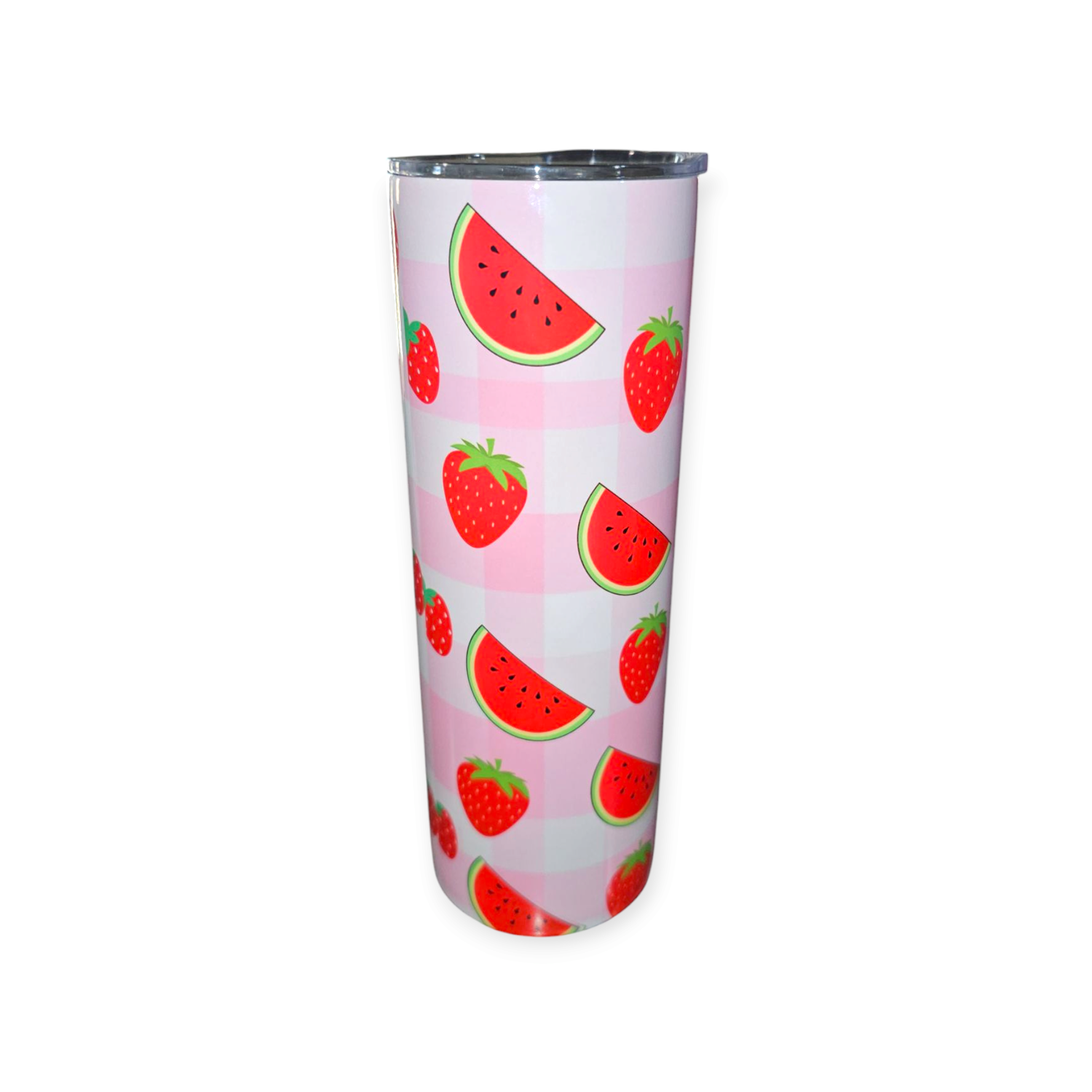 Strawberries &amp; Watermelon 20oz  Stainless Sublimation Tumbler