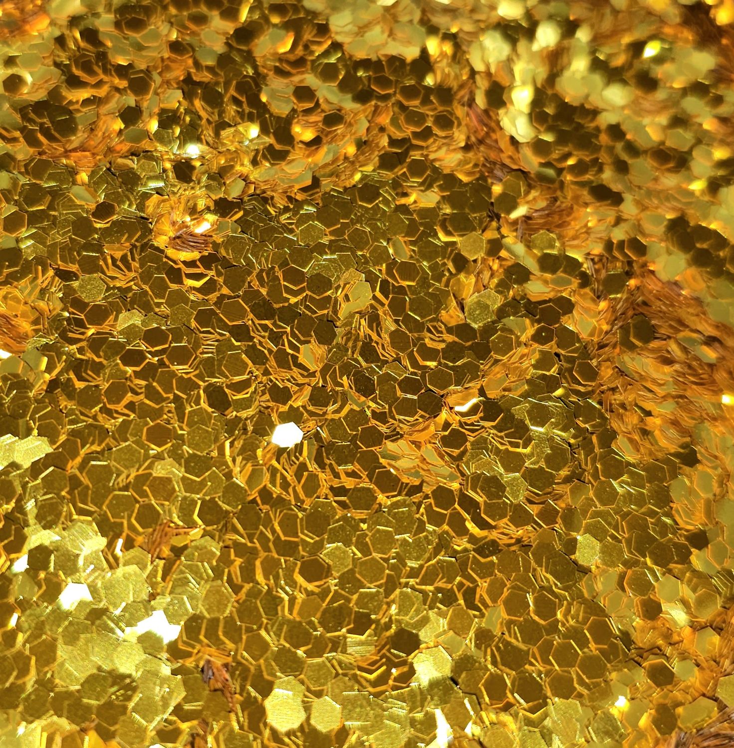 24K Gold Chunky Glitters, GRAMS: 25g