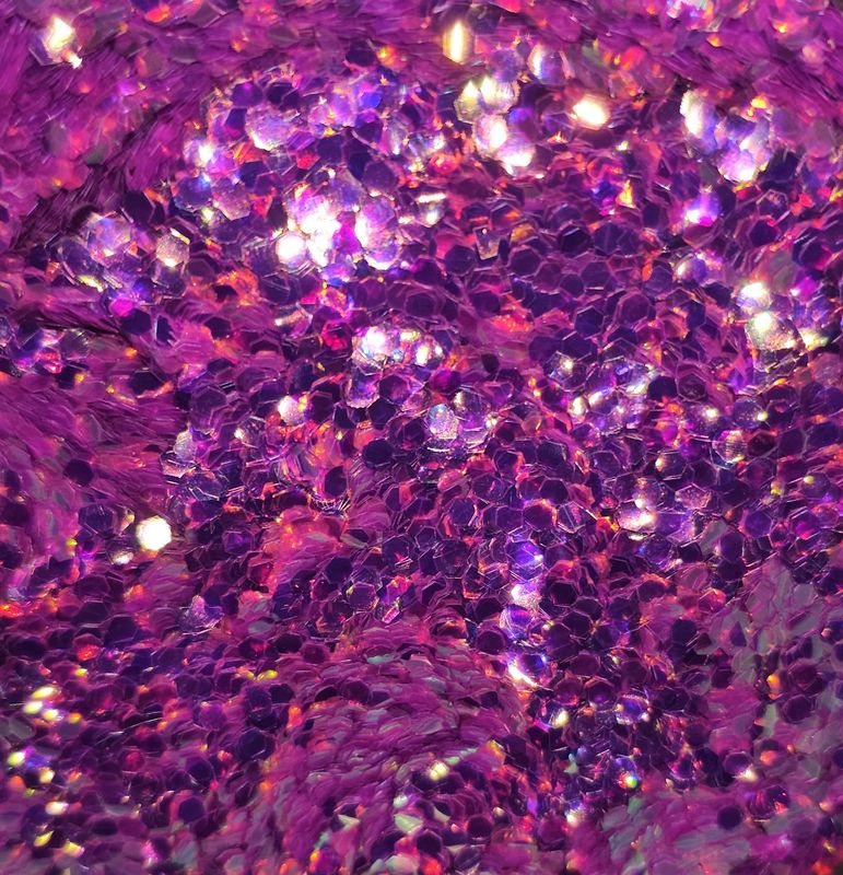 Raspberry Chunky Glitters
