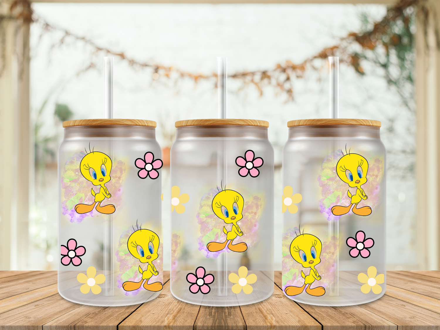 Double Sided Tweety Colour Splash