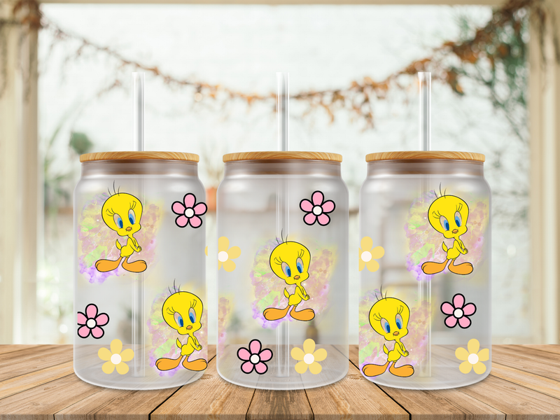 Double Sided Tweety Colour Splash