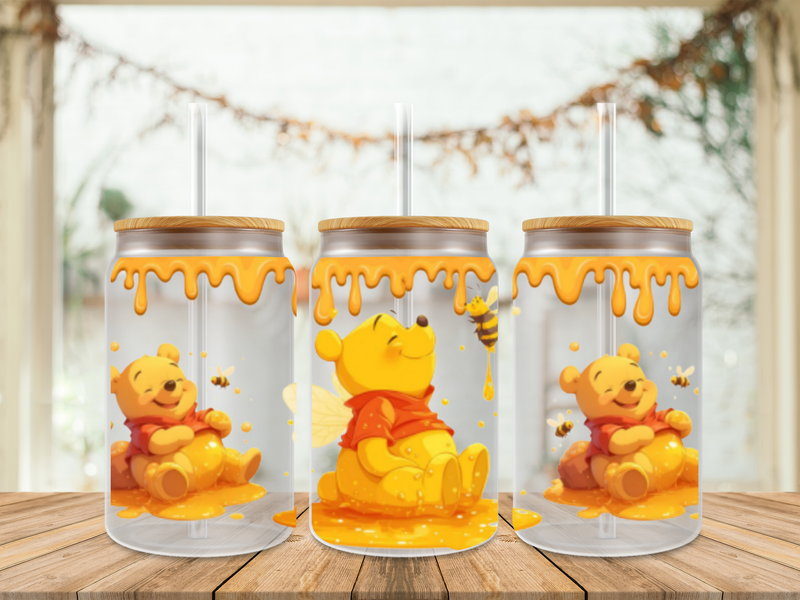Double Sided Pooh Honey Drip