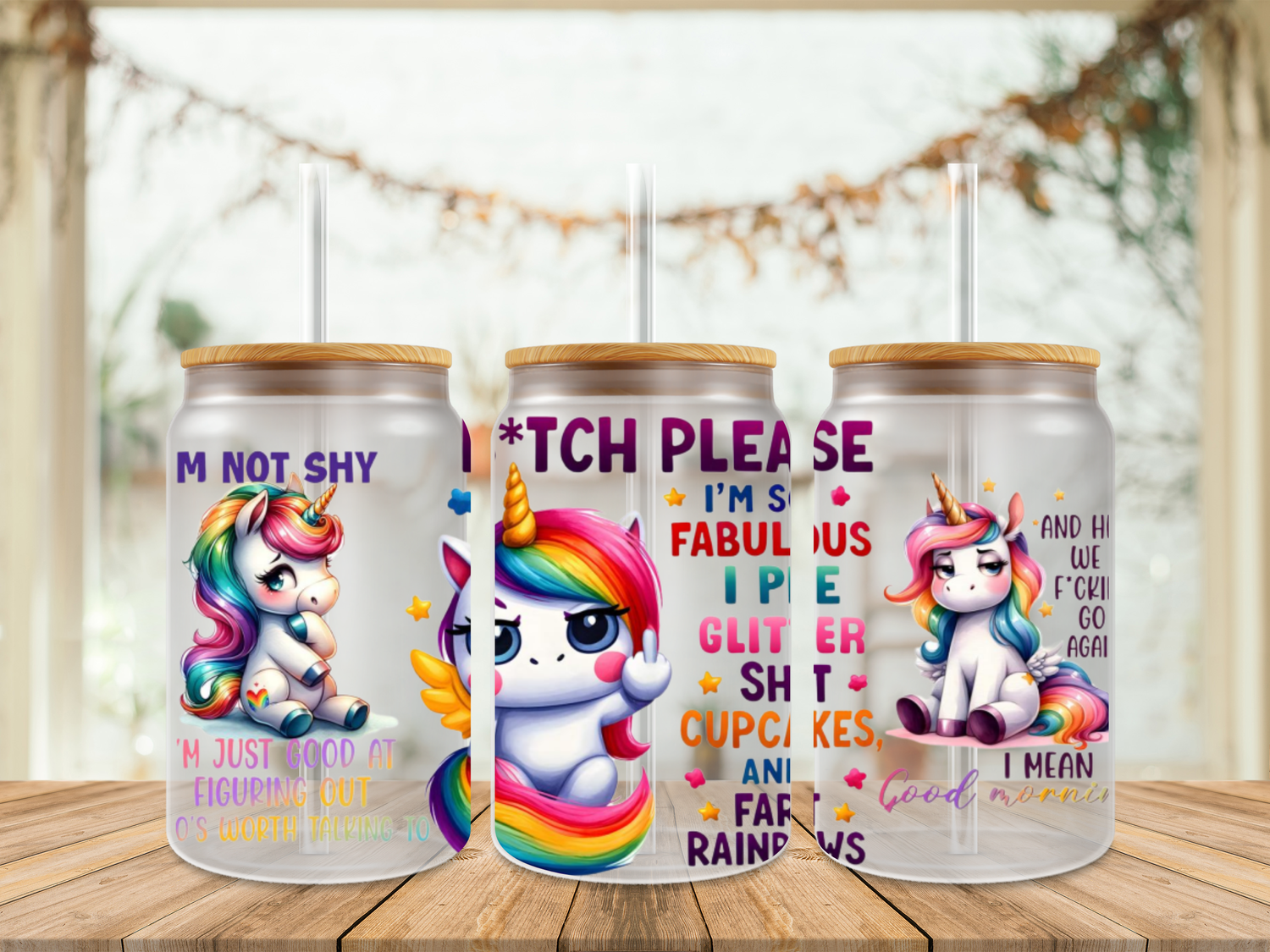 Double Sided Unicorn B*tch
