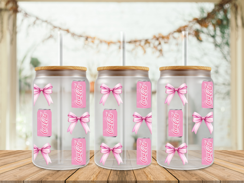 Double Sided Coca-Cola With Bows