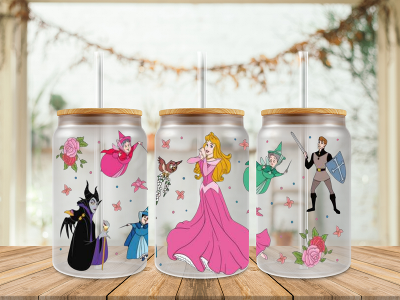 Double Sided Sleeping Beauty With Fairies