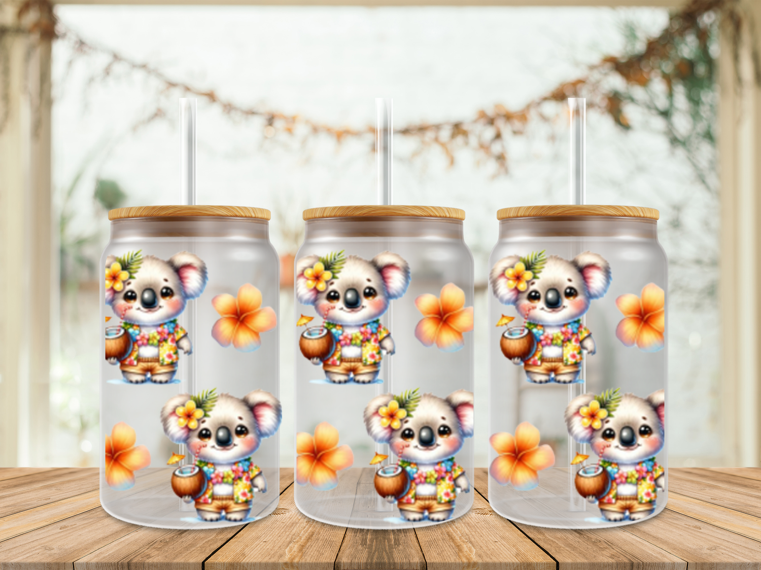 Double Sided Koala Coconut