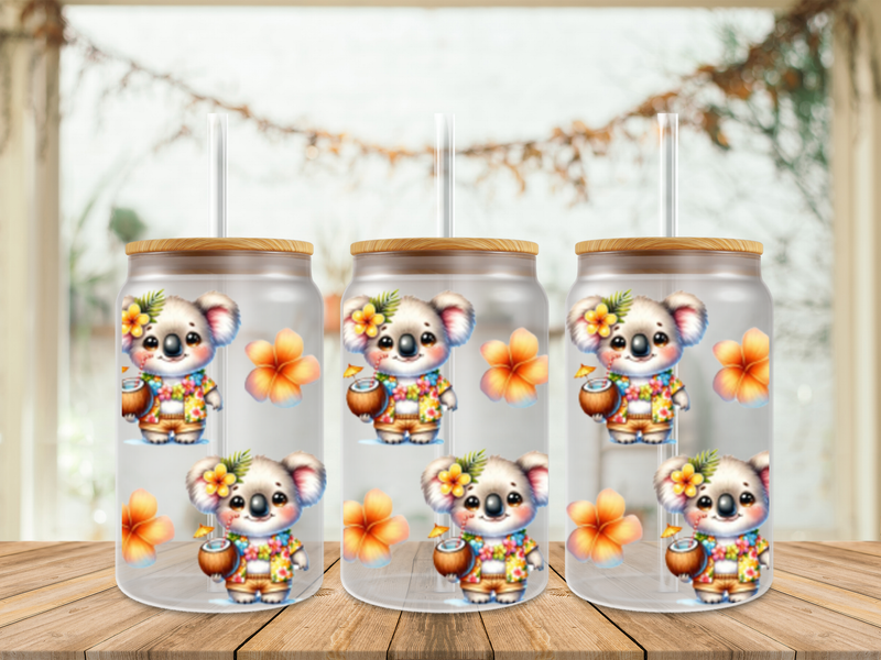 Double Sided Koala Coconut
