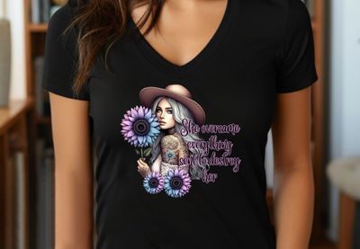 She Overcame Everything Sent To Destroy Her DTF Transfer