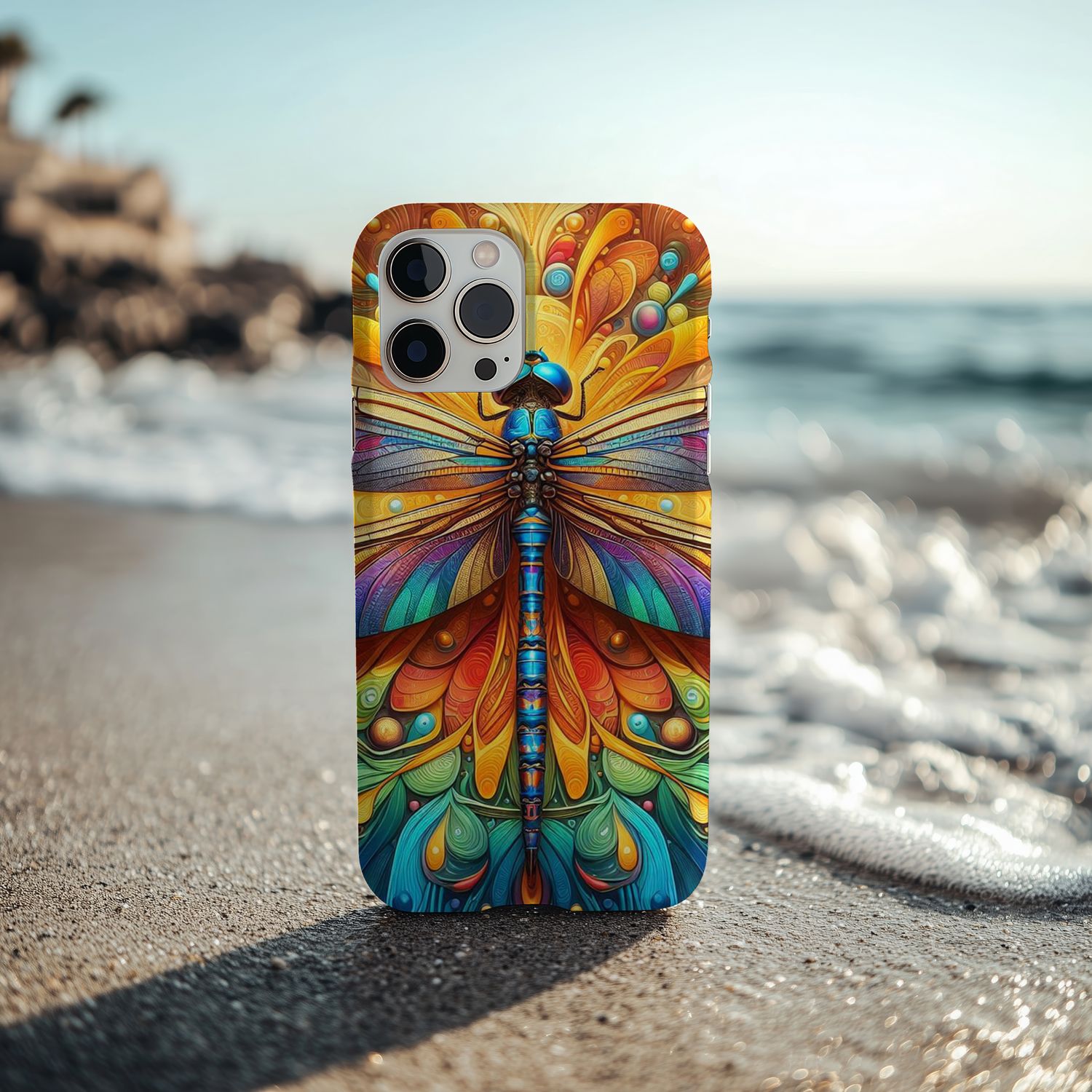 Colourful Dragonfly Phone Case