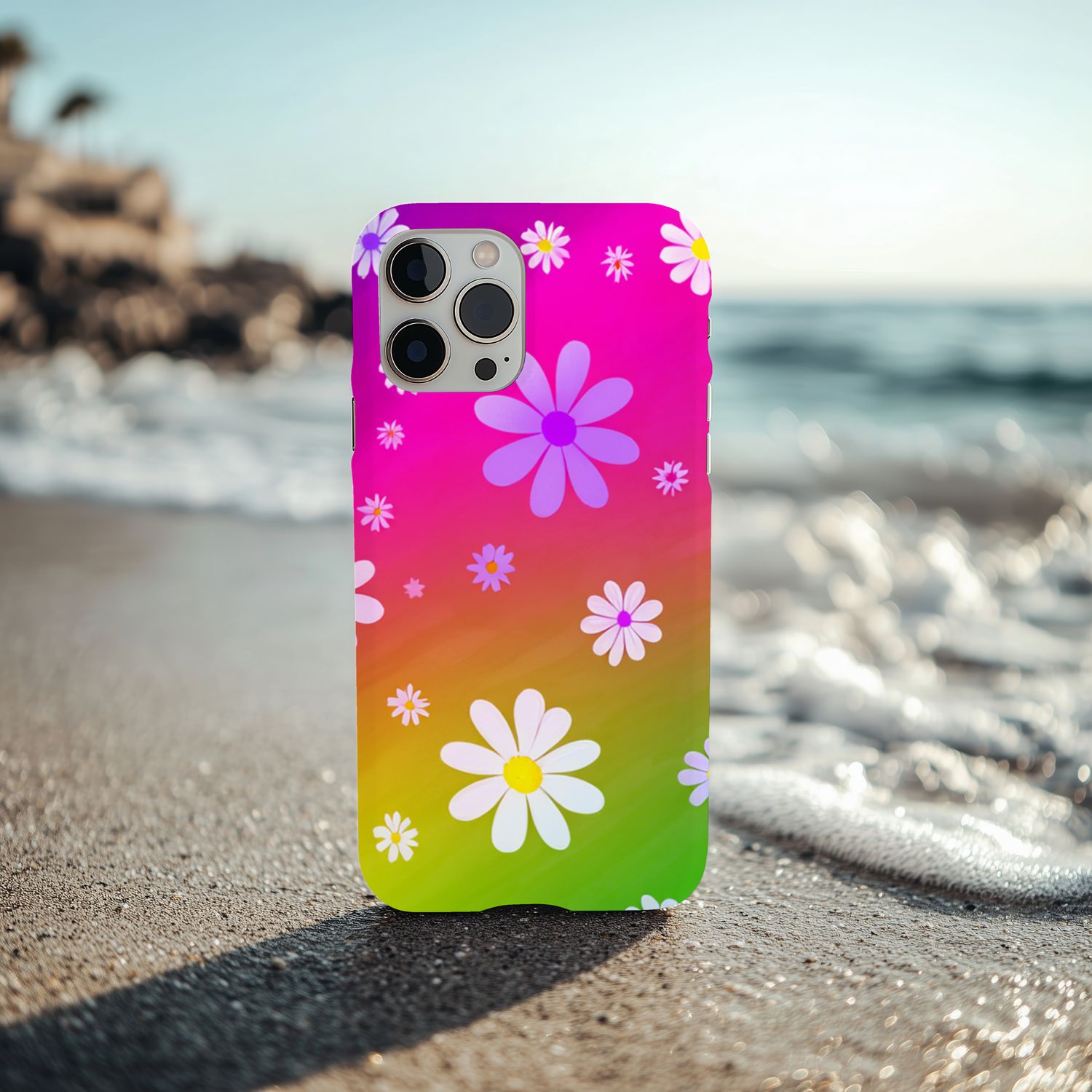 Daisy Rainbow Phone Case