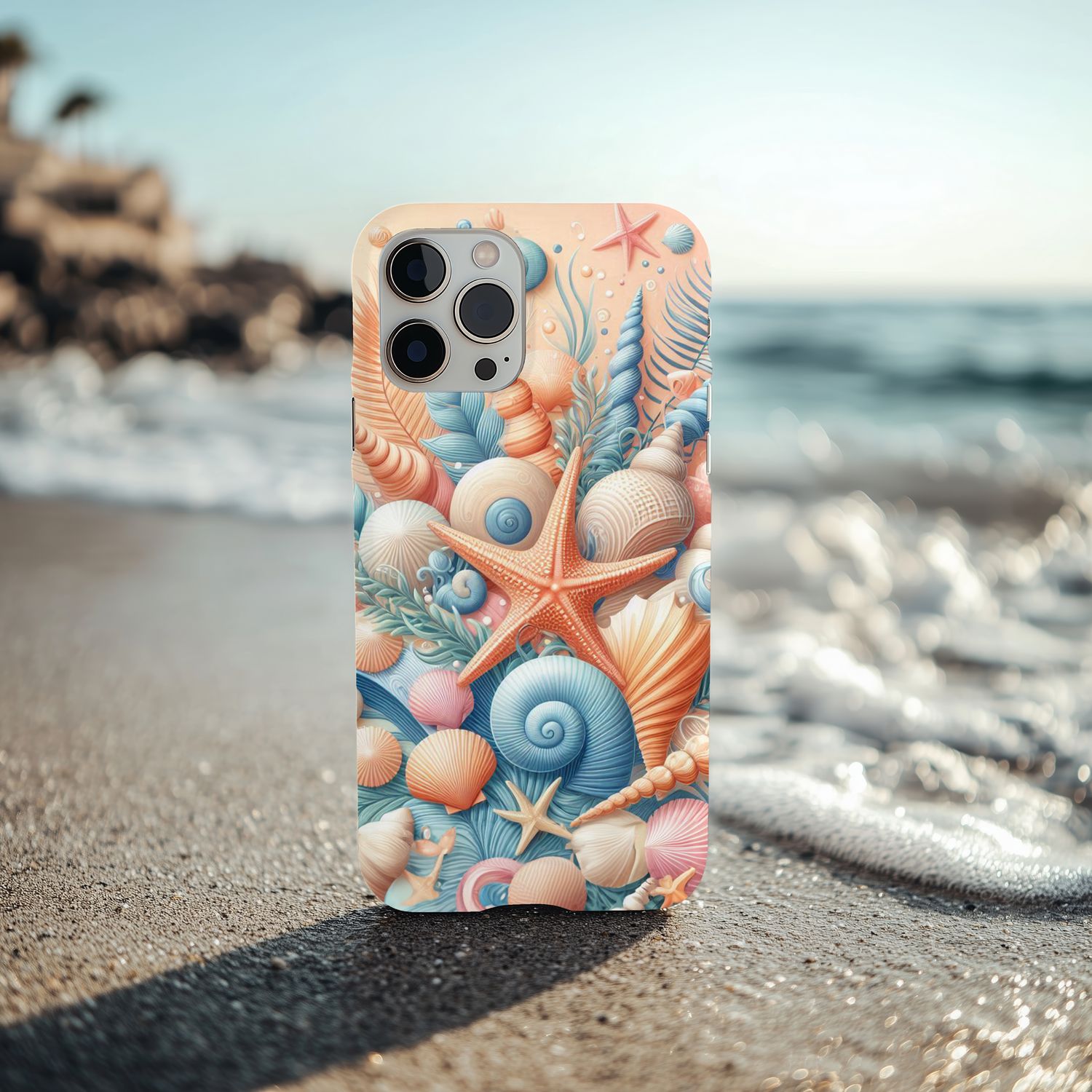 Pastel Seashells Phone Case