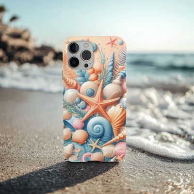 Pastel Seashells Phone Case