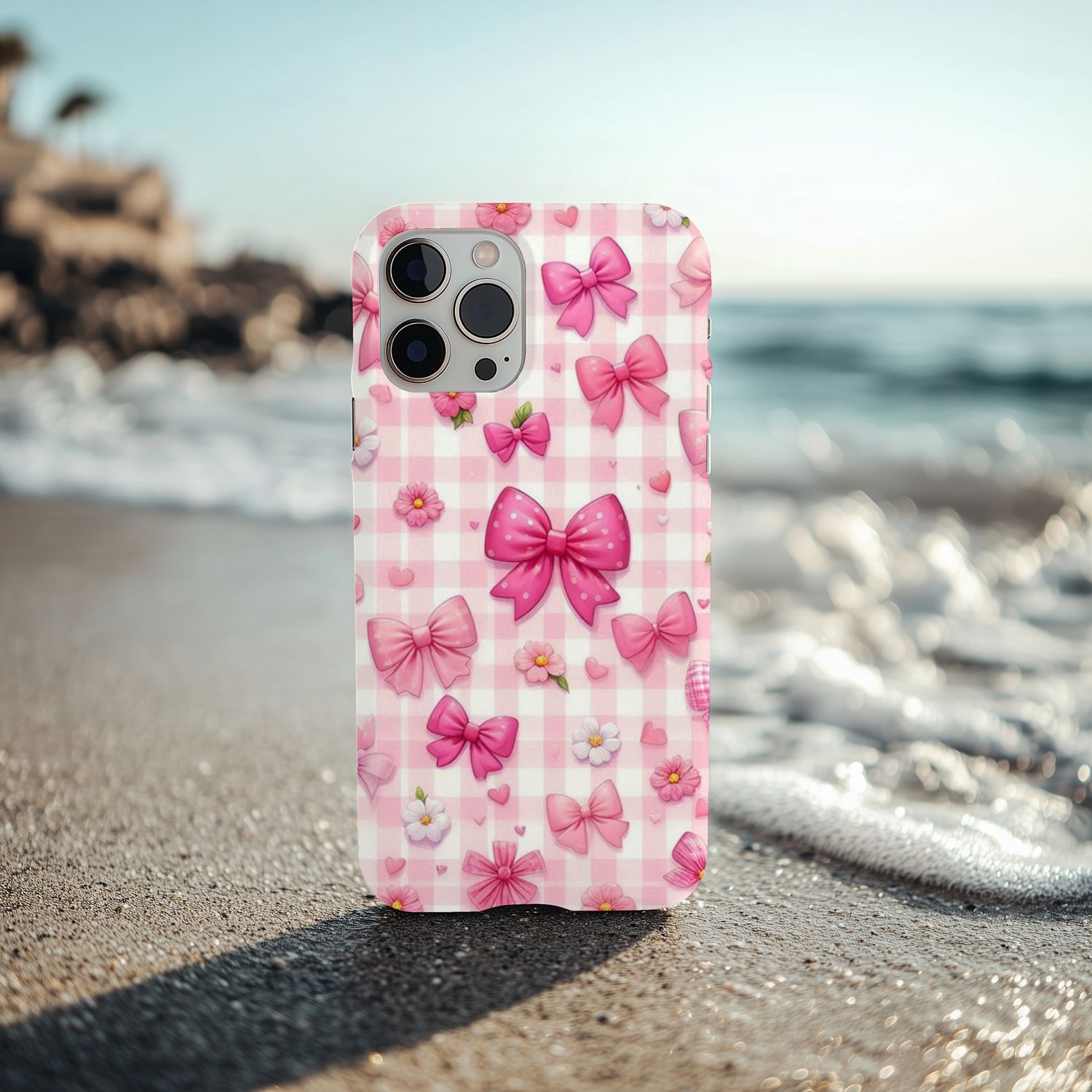 Pink Bows Phone Case