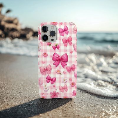 Pink Bows Phone Case