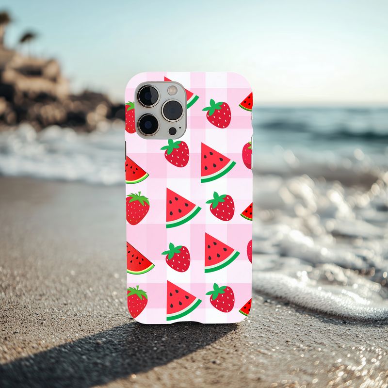Strawberries &amp; Watermelon Phone Case