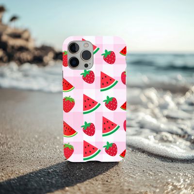 Strawberries &amp; Watermelon Phone Case