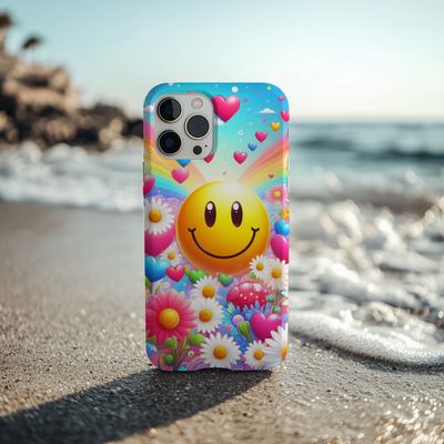 Smiley Flowers Phone Case