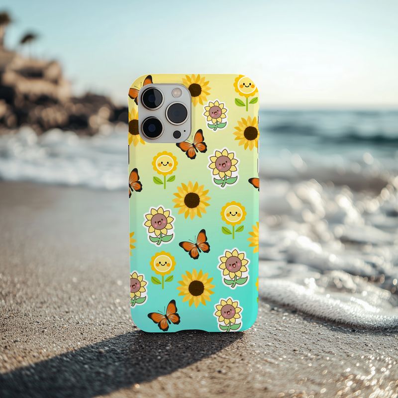 Sunny Flowers Phone Case