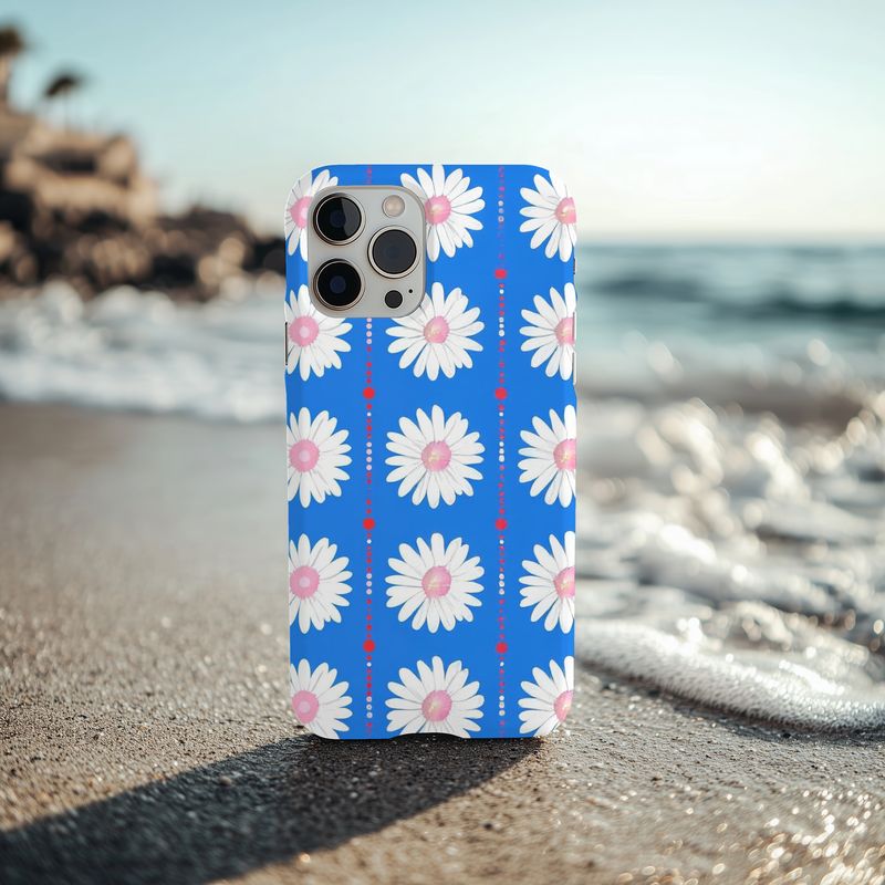 White Florals Phone Case